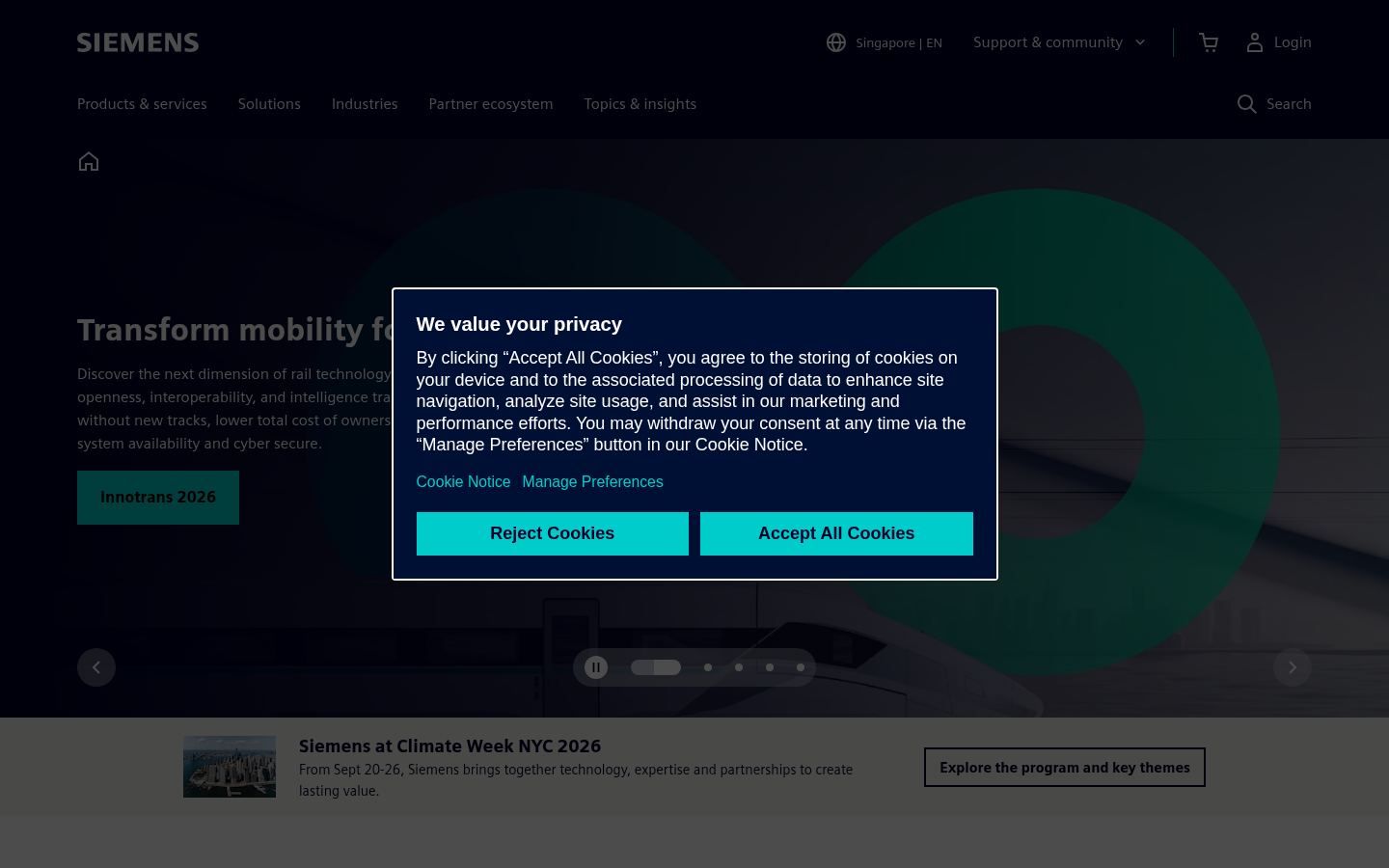 Siemens UAE Smart Infrastructure &middot; HOMEPAGE_SCREENSHOT