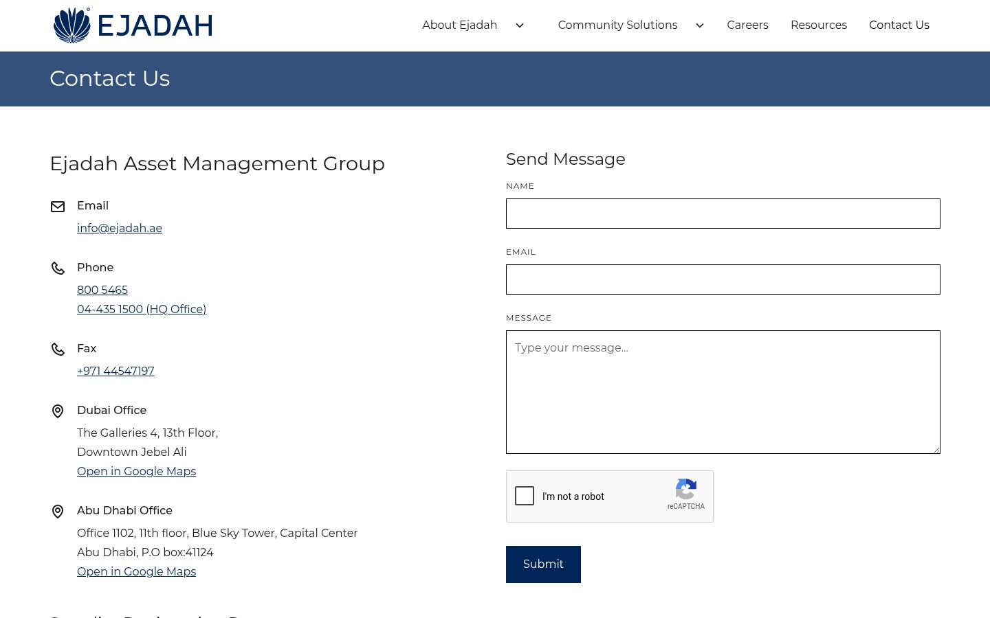 Ejadah Asset Management &middot; HOMEPAGE_SCREENSHOT