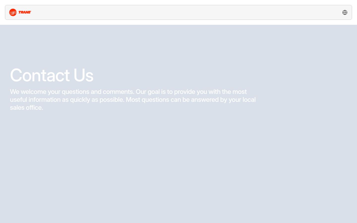Trane UAE &middot; HOMEPAGE_SCREENSHOT