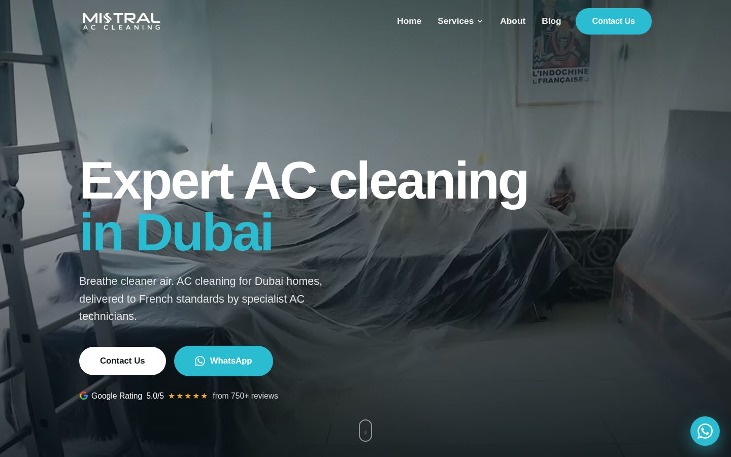 Mistral Cleaning &middot; HOMEPAGE_SCREENSHOT