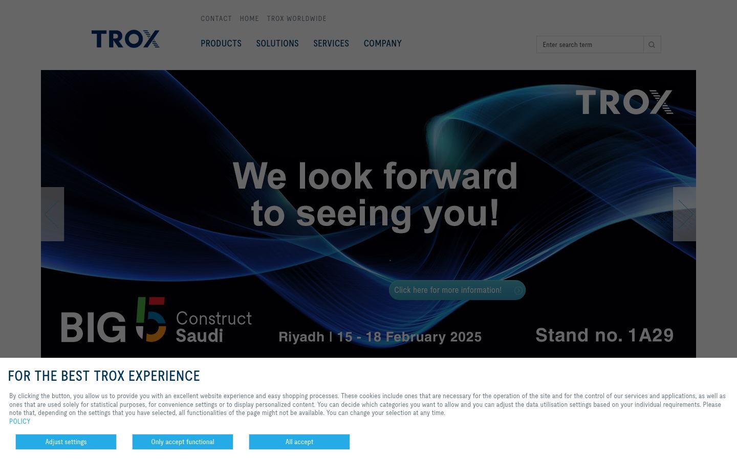 TROX Middle East &middot; HOMEPAGE_SCREENSHOT