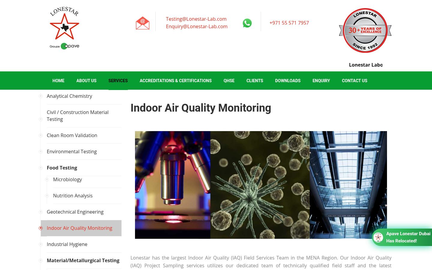 Lonestar Technical Services &middot; HOMEPAGE_SCREENSHOT