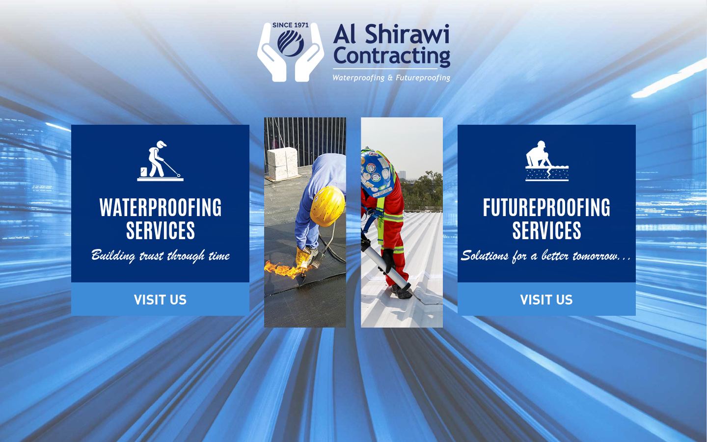 Al Shirawi Contracting &middot; HOMEPAGE_SCREENSHOT