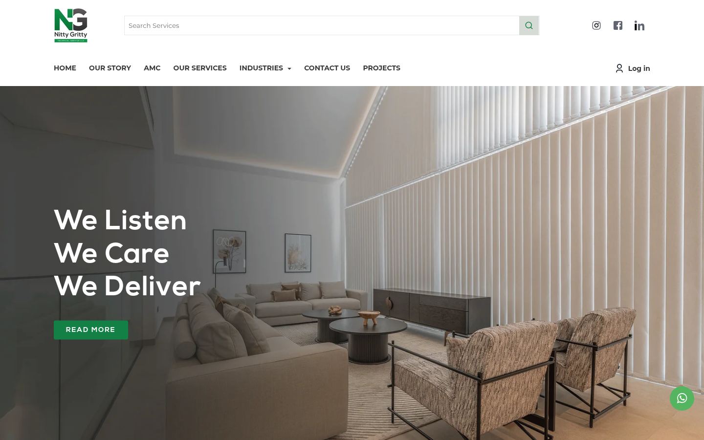 Nitty Gritty Technical Services &middot; HOMEPAGE_SCREENSHOT