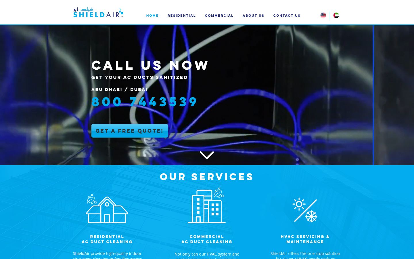 Shield Air &middot; HOMEPAGE_SCREENSHOT